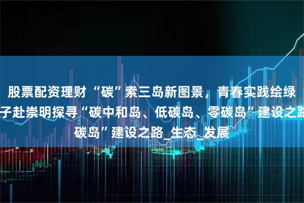 股票配资理财 “碳”索三岛新图景，青春实践绘绿章——上电学子赴崇明探寻“碳中和岛、低碳岛、零碳岛”建设之路_生态_发展